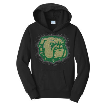 Mascot with Optional Sleeves and Hood - Youth Fan Favorite Fleece Pullover Hooded Sweatshirt Thumbnail