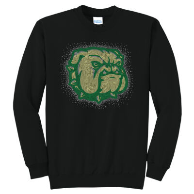Mascot with Optional Sleeves - Core Fleece Crewneck Sweatshirt Thumbnail