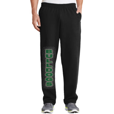 Vertical Bulldogs - Core Fleece Sweatpant with Pockets Thumbnail