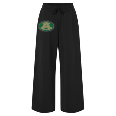 Logo - Women's French Terry Wide Leg Pants Thumbnail