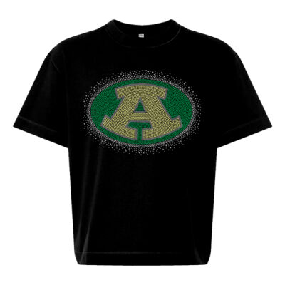 Logo - Women's French Terry Mid-Length Boxy Top Thumbnail