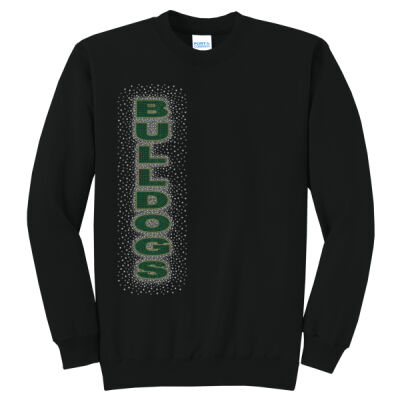 Vertical Bulldogs - Core Fleece Crewneck Sweatshirt Thumbnail