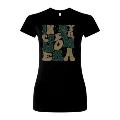 Cheer Mom Era - Women's Fitted Fine Jersey Tee Thumbnail