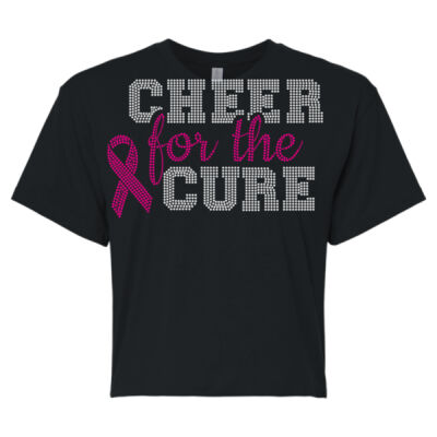 Cheer for the Cure - Girls Crop Top Thumbnail