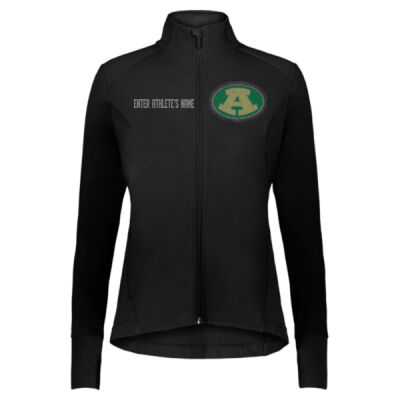 Logo, Mascot, and Vertical Bulldogs - Girls Eco Revive­­™ City Flex Full-Zip Jacket Thumbnail