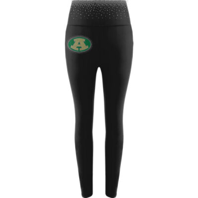 Logo with Waistband Scatter - Contour Soft Touch Legging Thumbnail