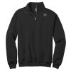 NuBlend ® 1/4 Zip Cadet Collar Sweatshirt Thumbnail