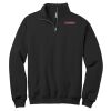 NuBlend ® 1/4 Zip Cadet Collar Sweatshirt Thumbnail